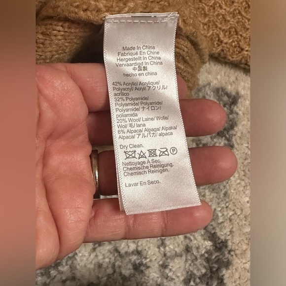 J. Crew Honeycomb Balloon~Sleeve Crewneck Sweater Size XS - Picture 10 of 11